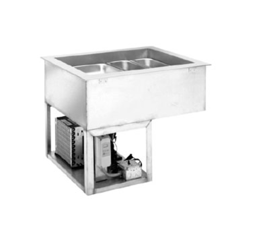 Wells HRCP-7500 Drop-In Hot & Cold Food Well W/ (5) Full Size Pan Capacity, 208-240v/1ph/3ph-cityfoodequipment.com