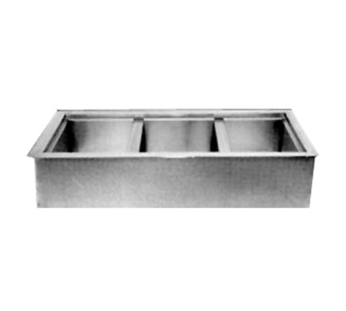 Wells ICP-400 59" Drop-In Cold Well W/ (4) Pan Capacity, Ice Cooled-cityfoodequipment.com