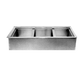Wells ICP-400 59" Drop-In Cold Well W/ (4) Pan Capacity, Ice Cooled-cityfoodequipment.com