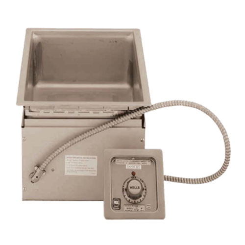 Wells MOD-100TD 1 Pan Built In Food Warmer w/ Thermostatic Controls, Drain, 120v-cityfoodequipment.com