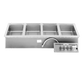 Wells MOD-400D Drop-In Hot Food Well w/ (4) Full Size Pan Capacity, 208-240v-cityfoodequipment.com