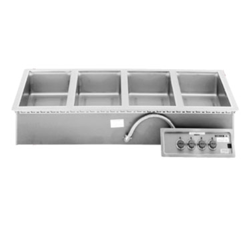 Wells MOD-400TD Drop-In Hot Food Well W/ (4) Full Size Pan Capacity, 208-240v-cityfoodequipment.com