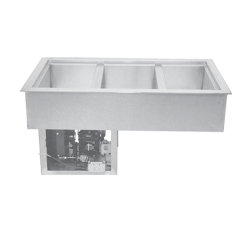 Wells RCP-100 18" Drop-In Refrigerator W/ (1) Pan Capacity, Cold Wall Cooled, 120v-cityfoodequipment.com