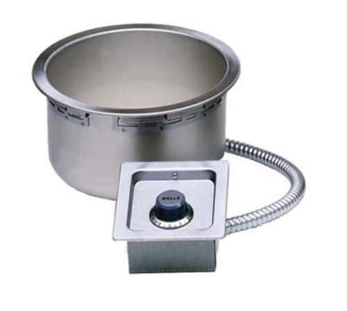 Wells SS-10TDUC 11 qt Drop In Soup Warmer w/ Thermostatic Controls, 120v/1ph-cityfoodequipment.com