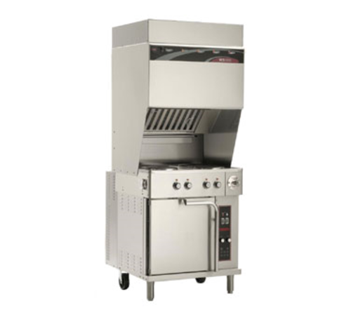 Wells WVO-4HF 42" VCS2000 Electric Range w/ (4) French Hot Plates, 208v/3ph-cityfoodequipment.com