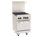Wolf C24S-4B 24" 4 Burner Gas Range W/ Standard Oven, Natural Gas-cityfoodequipment.com