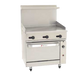 Wolf C36C-36G 36" Gas Range W/ Full Griddle & Convection Oven, Natural Gas-cityfoodequipment.com