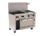Wolf C48S-4B24G 48" 4 Burner Gas Range W/ Griddle & Standard Oven, Natural Gas-cityfoodequipment.com