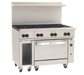 Wolf C48S-8B 48" 8 Burner Gas Range W/ Standard Oven, Natural Gas-cityfoodequipment.com