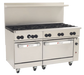 Wolf C60SC-10B 60" 10 Burner Gas Range W/ Standard & Convection Oven, Natural Gas-cityfoodequipment.com
