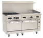 Wolf C60SC-4B36G 60" 4 Burner Gas Range W/ Standard & Convection Oven, Natural Gas-cityfoodequipment.com