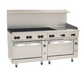 Wolf C72CC-8B24G 72" 8 Burner Gas Range W/ Griddle & (2) Convection Ovens, Natural Gas-cityfoodequipment.com