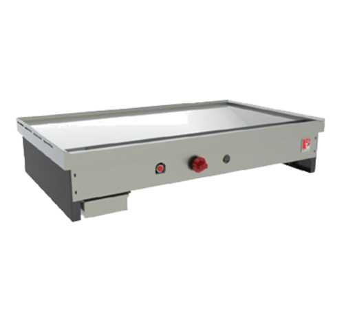 Wolf TYG48C Teppanyaki Griddle W/ 3/4" Polished Steel Plate, Manual, Natural Gas-cityfoodequipment.com