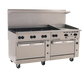 Wolf C72SS-8B24G 72" 8 Burner Gas Range w/ Griddle & (2) Standard Ovens, Natural Gas-cityfoodequipment.com