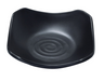 Yanco BP-0105 6 Oz Square Melamine Dish, Black-cityfoodequipment.com