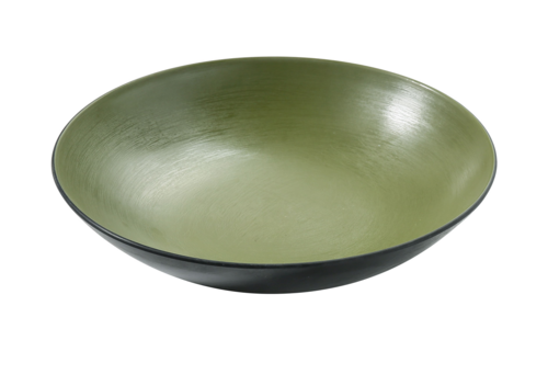 Yanco BM-309GR 30 Oz Round Melamine Salad/pasta Bowl, Green-cityfoodequipment.com