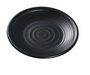 Yanco BP-1006 6" Round Melamine Plate, Black-cityfoodequipment.com