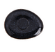 Yanco BL-002 6" Oval Saucer - Ceramic, Blue Star-cityfoodequipment.com
