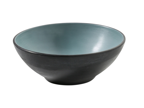 Yanco BM-405TL 15 Oz Round Melamine Soup/cereal Bowl, Teal-cityfoodequipment.com