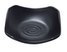 Yanco BP-0104 5 Oz Square Melamine Dish, Black-cityfoodequipment.com