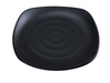 Yanco BP-1109 9" Square Melamine Plate, Black-cityfoodequipment.com