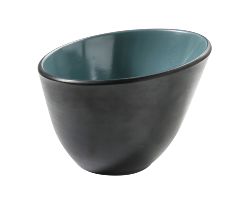 Yanco BM-705TL 35 Oz Round Melamine Serving Bowl, Teal-cityfoodequipment.com