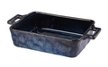 Yanco BL-912 70 oz Rectangular Bake Dish w/ Handle - Ceramic, Blue Star-cityfoodequipment.com