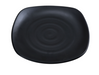 Yanco BP-1111 11" Square Melamine Plate, Black-cityfoodequipment.com