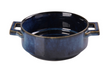 Yanco BL-907 20 Oz Round Bake Dish W/ Handle - Ceramic, Blue Star-cityfoodequipment.com