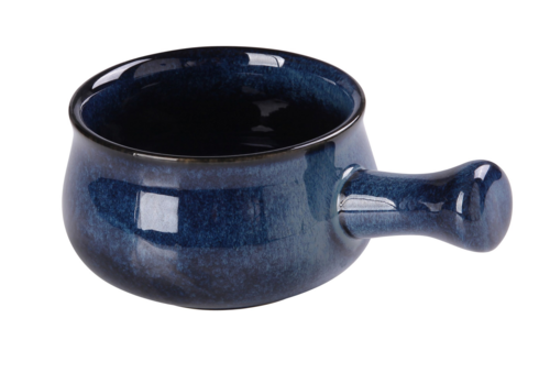 Yanco BL-4105 22 Oz Round Skillet Bowl - Ceramic, Blue Star-cityfoodequipment.com