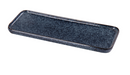 Yanco BL-515 Rectangular Dinner Plate - 15 7/8" X 5 1/2", Ceramic, Blue Star-cityfoodequipment.com