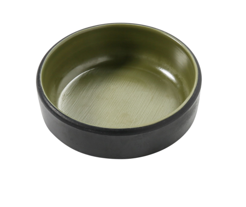 Yanco BM-4003GR 2 oz Melamine Sauce Dish, Green-cityfoodequipment.com