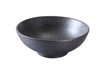 Yanco DB-3007 24 Oz Round Diamond Black Soup Bowl - Porcelain, Black-cityfoodequipment.com