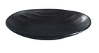 Yanco BP-2108 8 1/2" X 5" Oval Melamine Plate - Black-cityfoodequipment.com