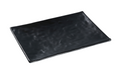 Yanco BP-2016 Rectangular Melamine Plate - 16" X 10 1/4", Black-cityfoodequipment.com