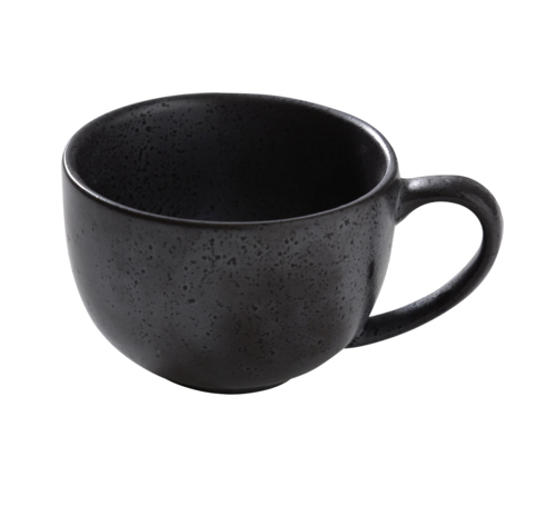 Yanco DB-001 7 oz Cup - Porcelain, Black-cityfoodequipment.com