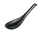 Yanco BP-8206 5 1/2" Melamine Spoon, Black-cityfoodequipment.com