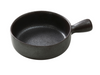 Yanco DB-4106 18 Oz Round Diamond Black Skillet - Porcelain, Black-cityfoodequipment.com