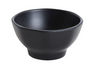Yanco BP-3104 10 Oz Round Melamine Miso Soup Bowl, Black-cityfoodequipment.com