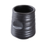 Yanco DB-9303 10 oz Diamond Black Tea Cup - Porcelain, Black-cityfoodequipment.com