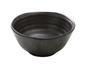 Yanco DB-3105 8 Oz Round Diamond Black Miso Soup Bowl - Porcelain, Black-cityfoodequipment.com