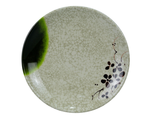 Yanco HO-1309 9" Round Melamine Plate, Beige-cityfoodequipment.com