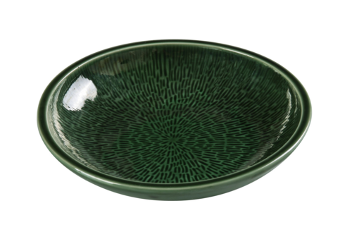 Yanco GG-608 18 Oz Round Soup/salad Bowl - Ceramic, Green Gem-cityfoodequipment.com