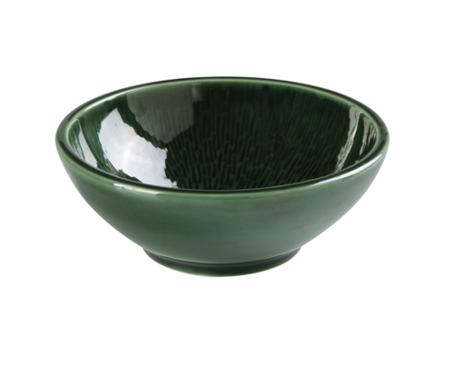 Yanco GG-806 14 Oz Round Nappie Bowl - Ceramic, Green Gem-cityfoodequipment.com