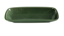 Yanco GG-510 Rectangular Coupe Plate - 10" X 5 7/8", Ceramic, Green Gem-cityfoodequipment.com