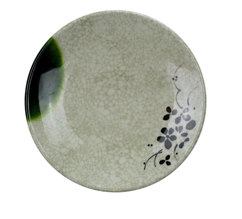Yanco HO-1710 9 3/4" Round Melamine Plate, Beige-cityfoodequipment.com