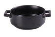 Yanco NB-907 20 Oz Round Bake Dish W/ Handle - Ceramic, Noble Black-cityfoodequipment.com