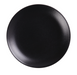Yanco NB-309 9 1/8" Round Coupe Plate - Ceramic, Noble Black-cityfoodequipment.com