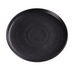 Yanco NB-110 10 1/4" Round Plate - Ceramic, Noble Black-cityfoodequipment.com