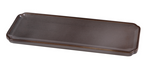 Yanco PK-513 Rectangular Sushi Plate - 13" X 5 1/4", Ceramic, Gray-cityfoodequipment.com
